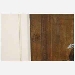 Prof. Heinrich Stelzner, Mönch mit Katze