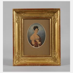 Klassizistisches Damenportrait