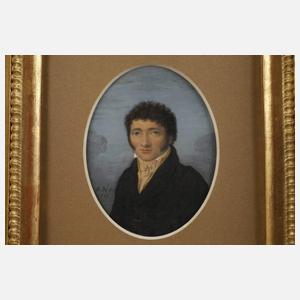 Klassizistisches Herrenportraits