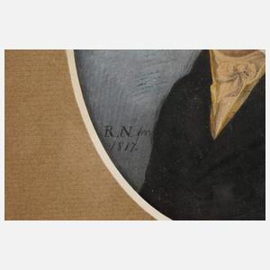 Klassizistisches Herrenportraits