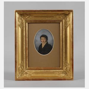 Klassizistisches Herrenportraits