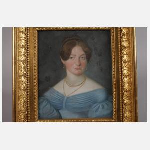 Paar Biedermeierportraits