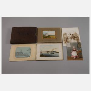 Album mit Zeichnungen und Graphiken