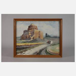 Misha Chabazian, Blick auf eine Moschee