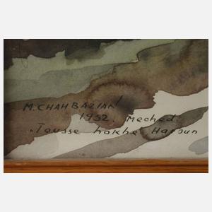 Misha Chabazian, Blick auf eine Moschee