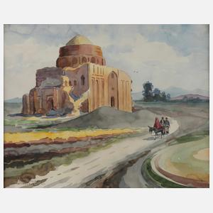 Misha Chabazian, Blick auf eine Moschee