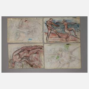 Arthur Degner, attr., Serie zu "Don Quijote"