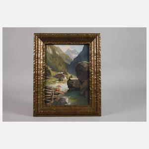 Eduard von Handel-Mazzetti, Partie in den Alpen