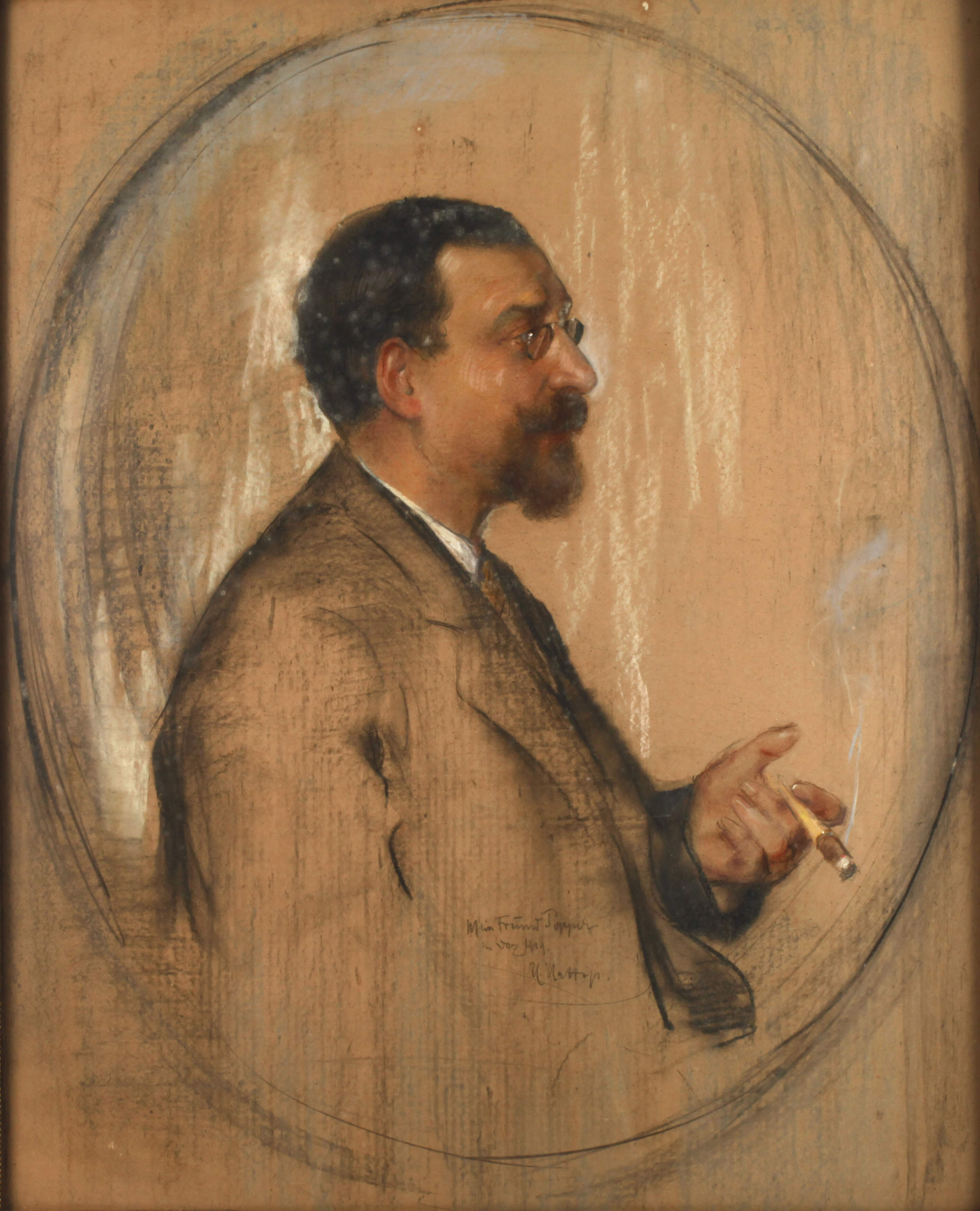 Hans Hattop, Herrenbildnis