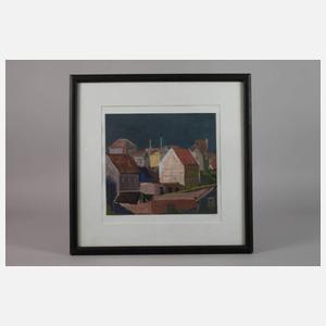 Franz Josef Heinrich, attr., Stadtansicht