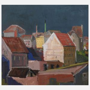 Franz Josef Heinrich, attr., Stadtansicht