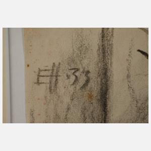 Ernst Holzhäuser, Pfeife rauchender Mann