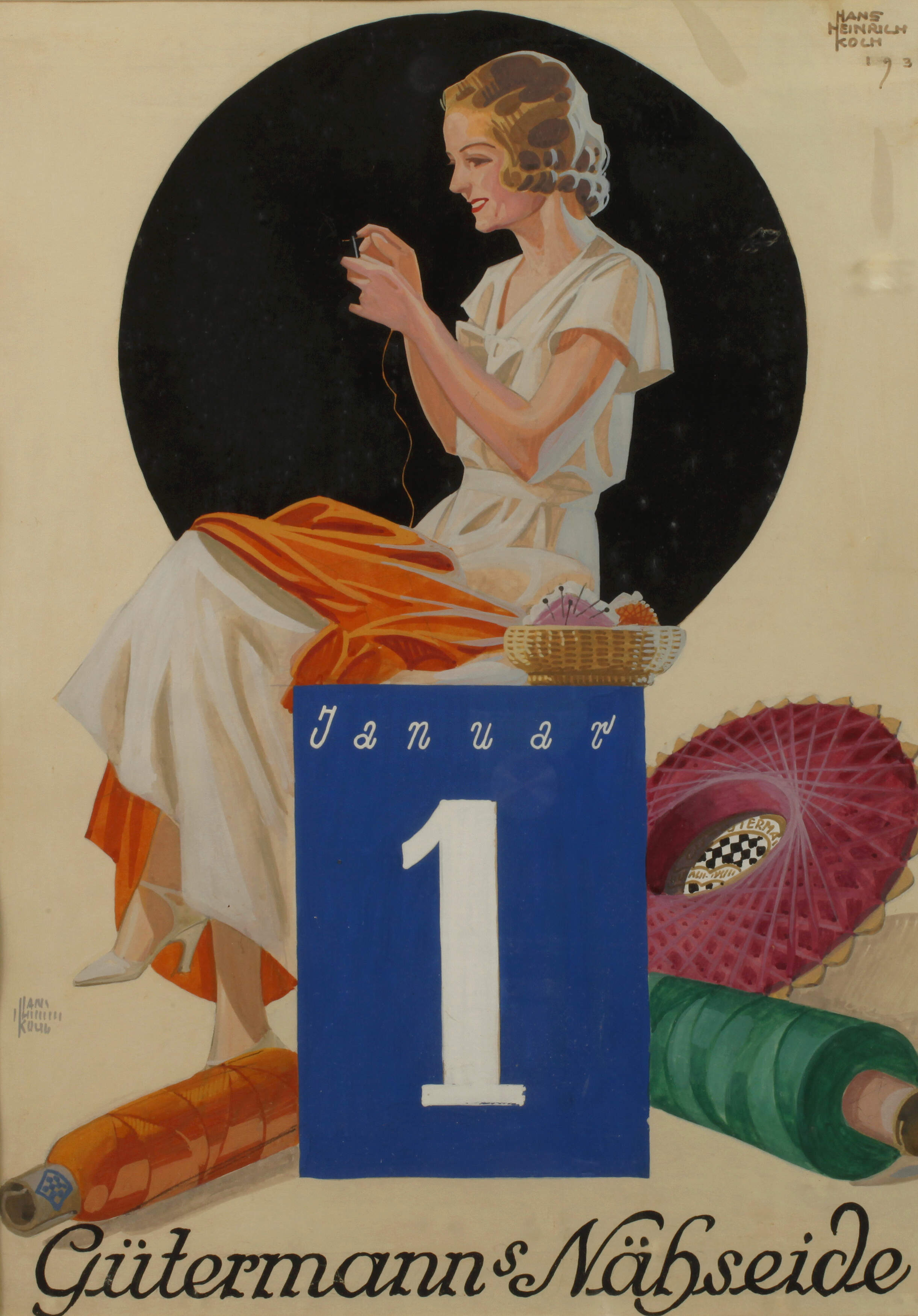 Hans Heinrich Koch, "Gütermanns Nähseide"