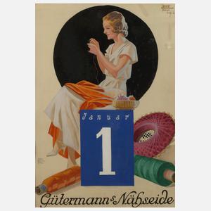 Hans Heinrich Koch, "Gütermanns Nähseide"