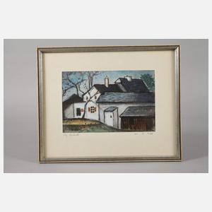 Willi Kohl, attr., Bauernhof