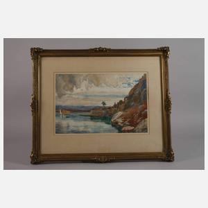 Prof. Carl Langhammer, An der Felsküste