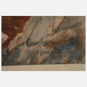 Prof. Carl Langhammer, An der Felsküste