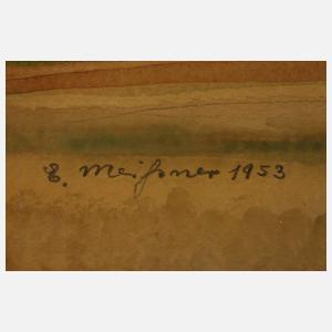 E. Meißner, Weite Sommerlandschaft