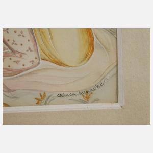 Genia Minache, Orientalisches Liebespaar