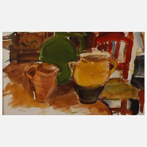 Hans Olde, Stillleben mit Gefäßen