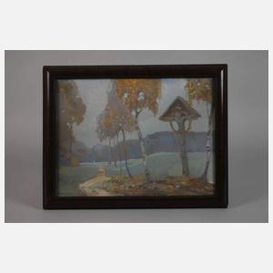 Theodor Schäfer, "Herbstliche Birken"