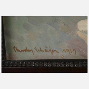 Theodor Schäfer, "Herbstliche Birken"