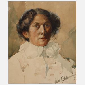 Max Schlemmiger, Damenportrait