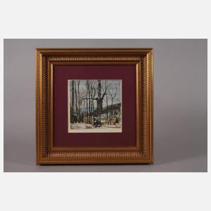 Prof. Robert Streit, Winterlandschaft