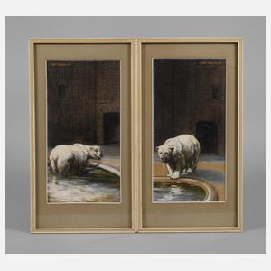 Willy Tiedjen, Paar Eisbärendarstellungen