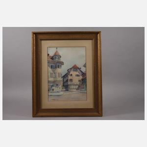 Gunnar Mauritz Widforss, Straßenszene