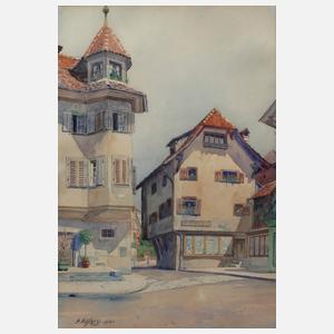 Gunnar Mauritz Widforss, Straßenszene