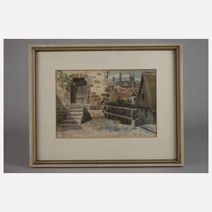 Otto Wiegk, Stiller Winkel in Rothenburg