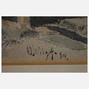 Otto Wiegk, Stiller Winkel in Rothenburg