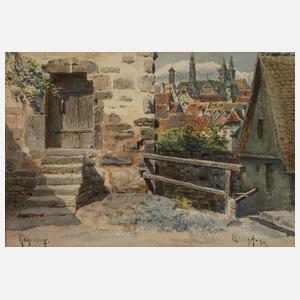 Otto Wiegk, Stiller Winkel in Rothenburg