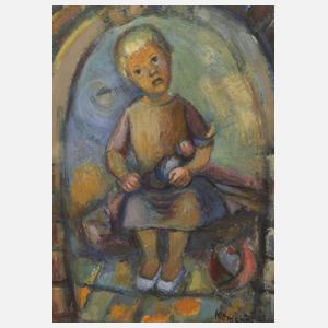 Wittmann, Mädchen mit Puppe