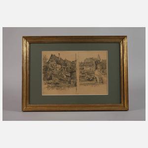 Ansichten des Dorfes Treysa