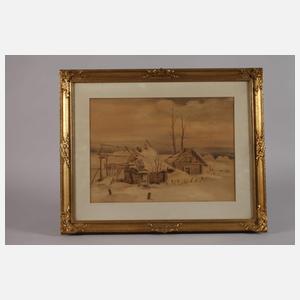 Verschneite Landschaft