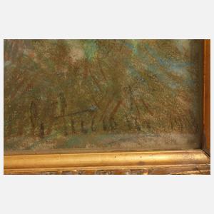 Wasserbassins im Park