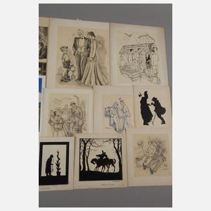 Sammlung Illustrationen