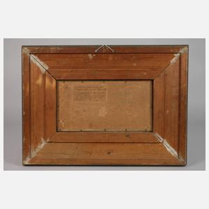 Adolf Oberländer, Der Plausch am Gartenzaun