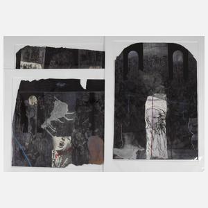 Andrzej Kasprzak, Serie von drei Collagen