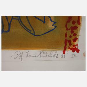 Rolf Maria Krückels, Komposition mit Figur