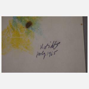 John G. F. von Wicht, Abstrakte Komposition