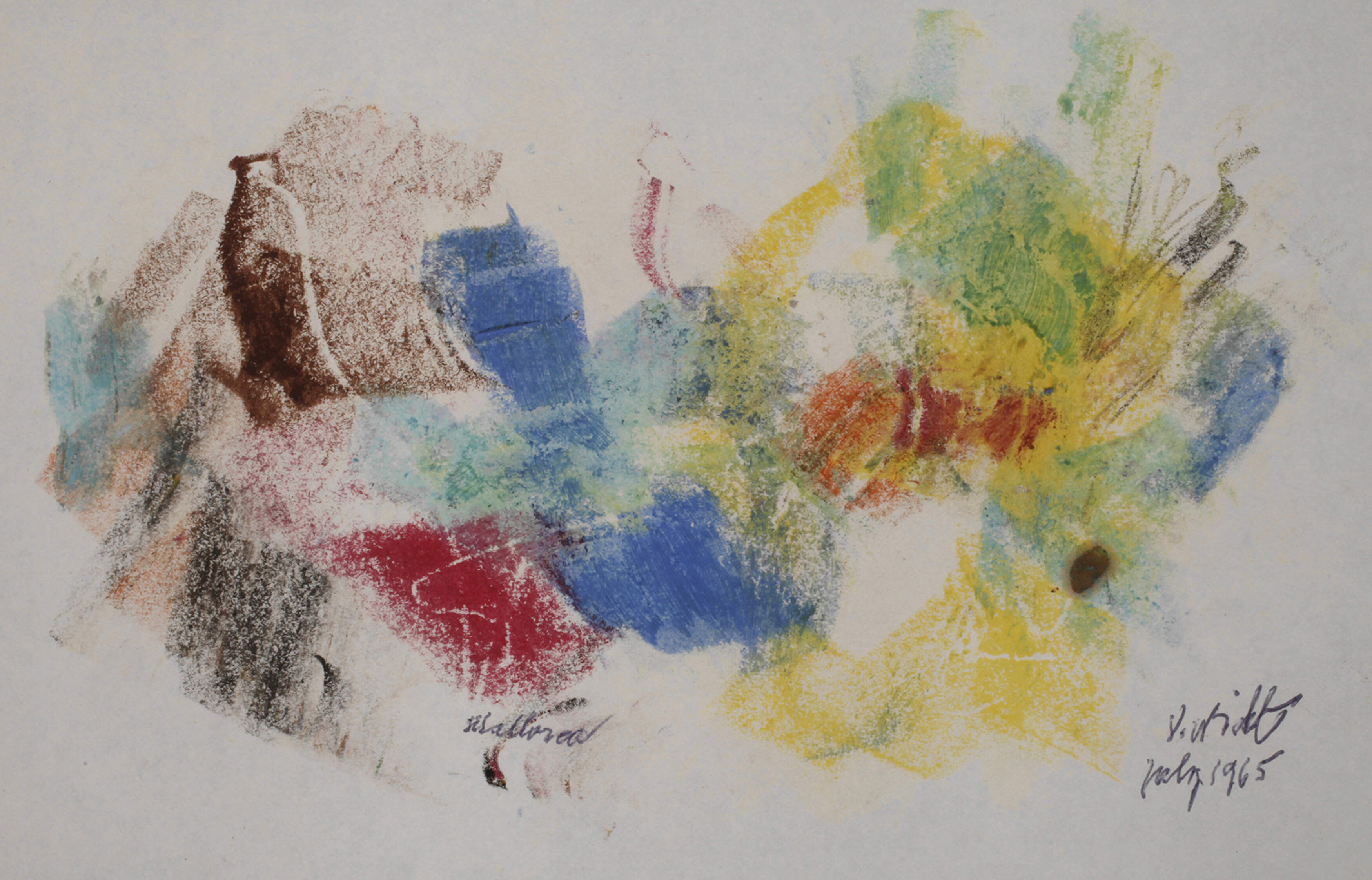 John G. F. von Wicht, Abstrakte Komposition