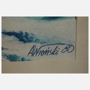 Andrzej Wronsky, Im Gebirge