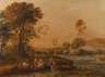 Johann Gottlob Samuel Stamm, attr., Am Fluss