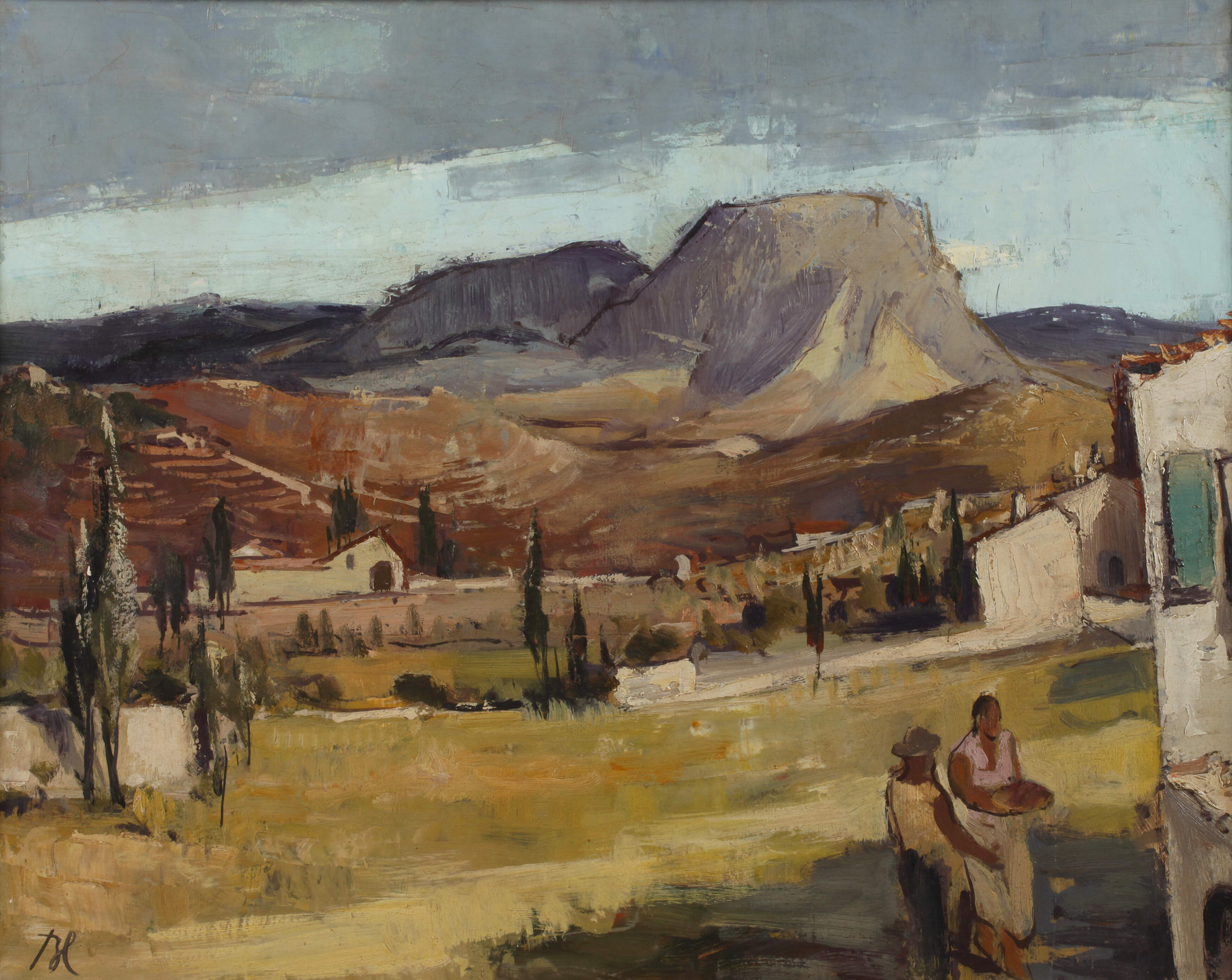 Günther Blechschmidt, Provenzalische Landschaft