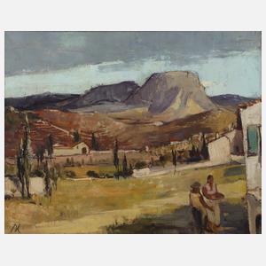 Günther Blechschmidt, Provenzalische Landschaft