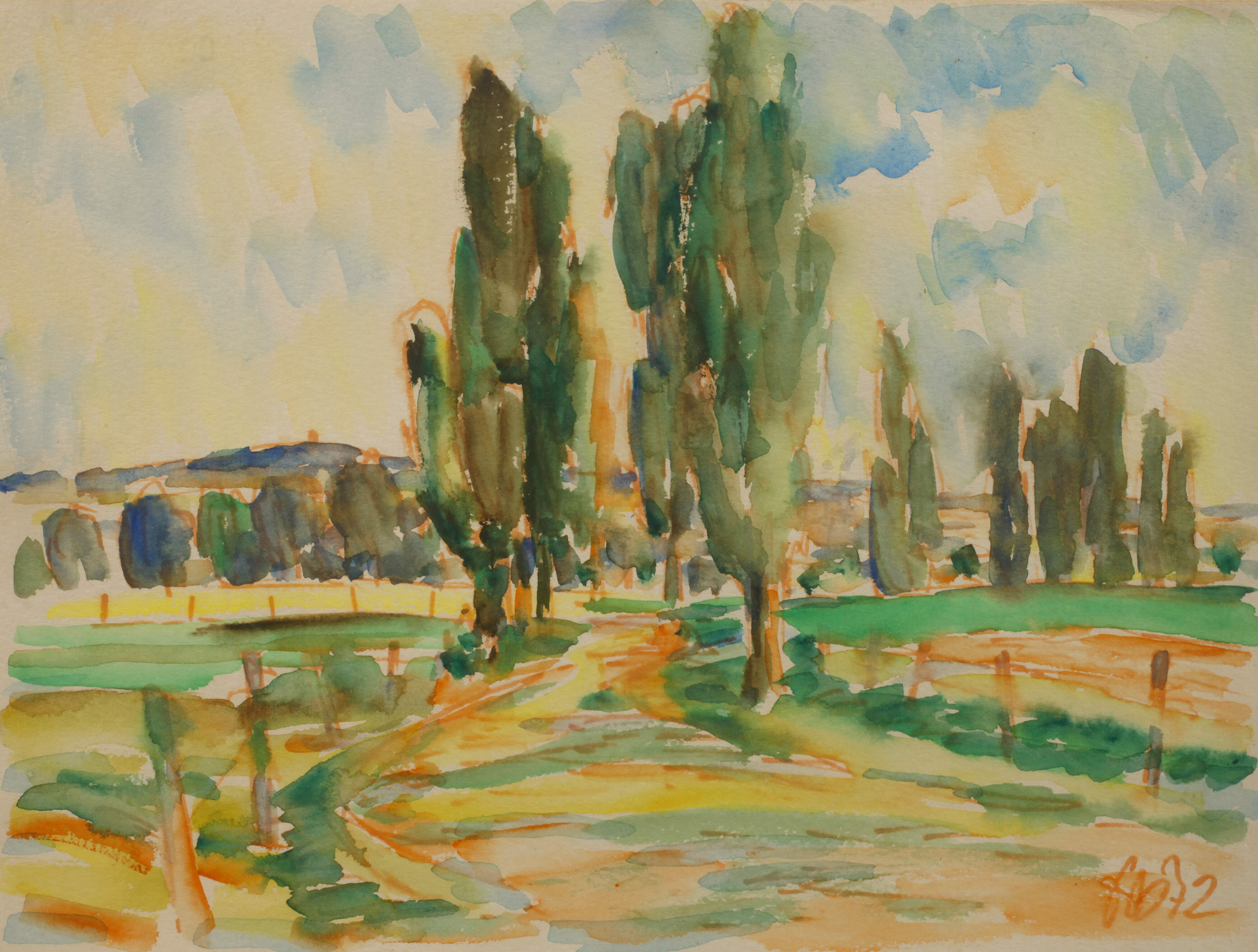 Fredo Bley, Pappelallee in Obermylau