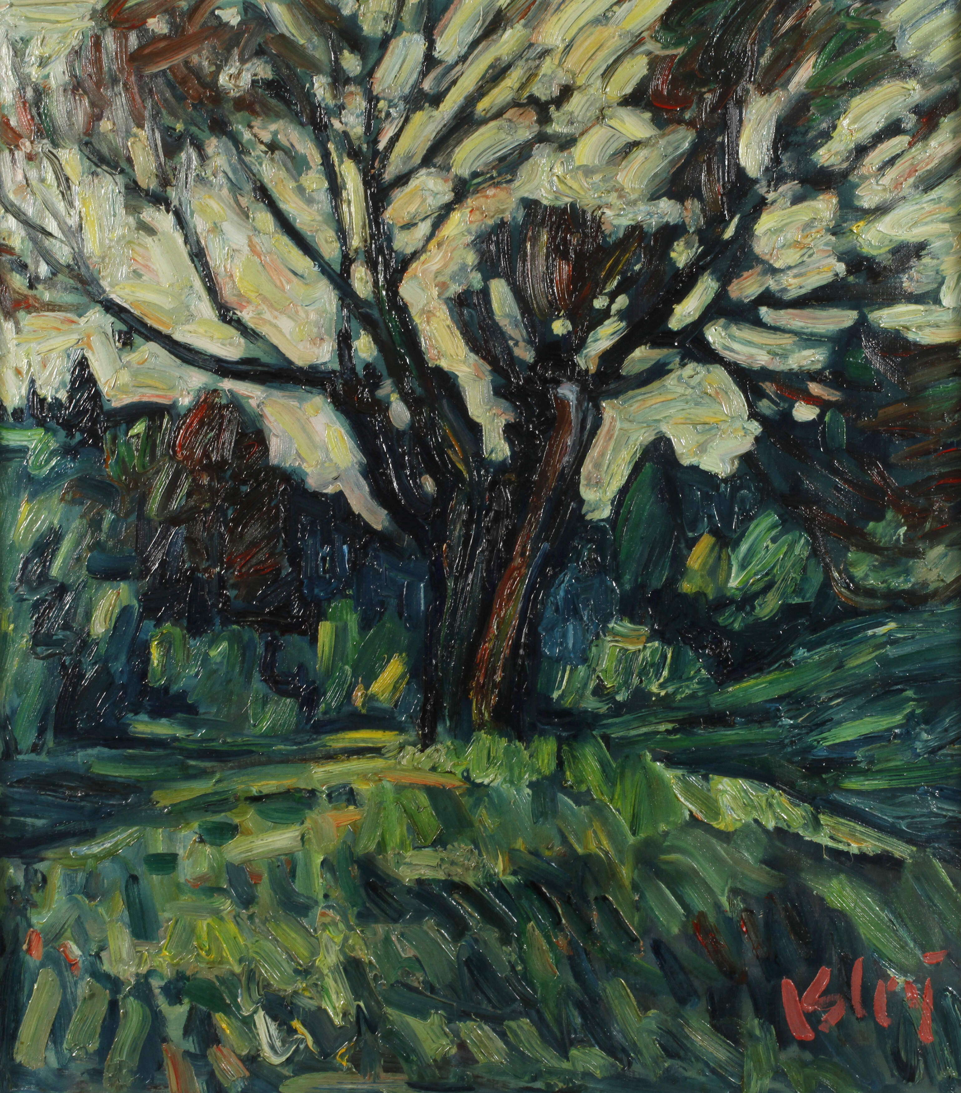 Fredo Bley, Weide im Gegenlicht